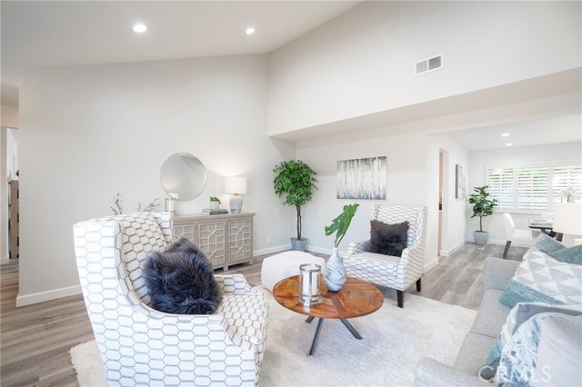 Living Room and Dining Room