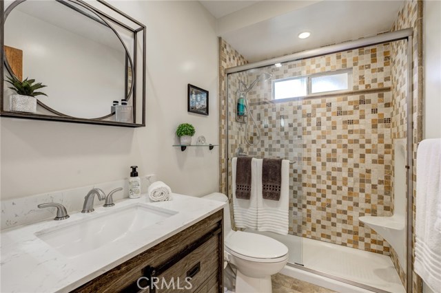 Remodeled 3/4 bath