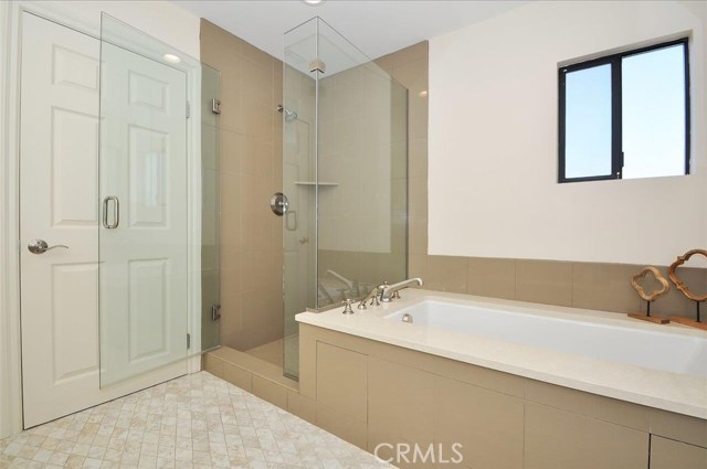 Separate Tub & Shower in Master Bathroom