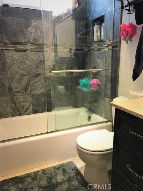 remodeled master bathroom