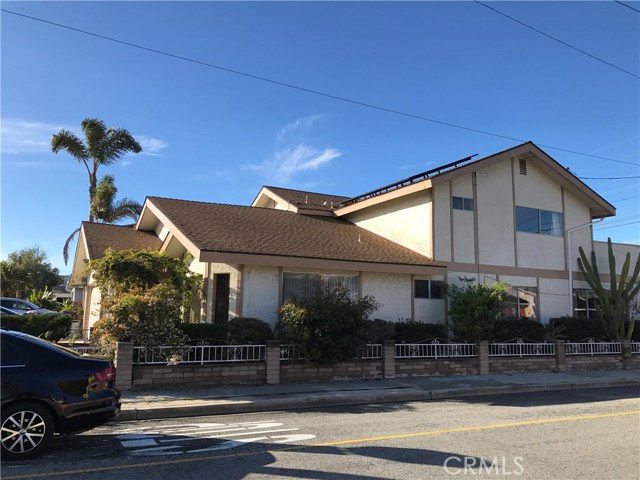 East facing side of the house