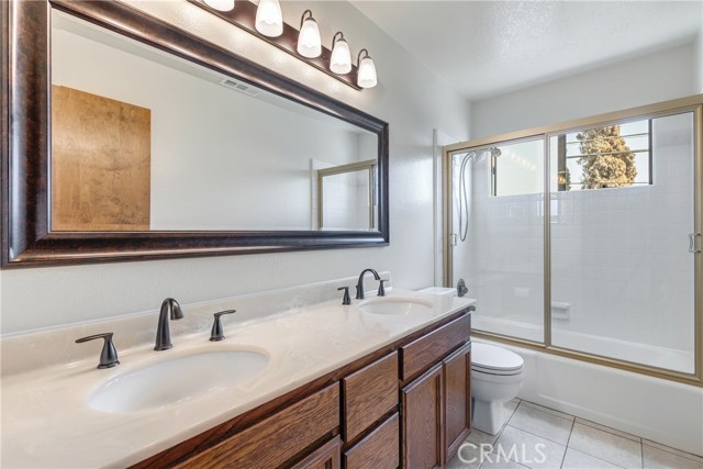 Main floor full bath, new counters and fixtures