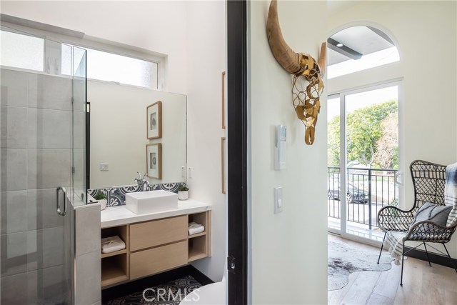 Bathroom in bonus room.