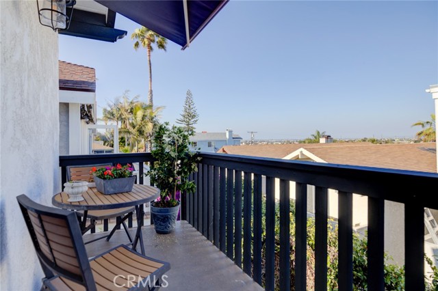 Balcony off the master bedroom