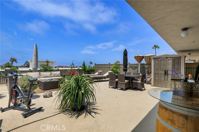 Daytime shot of your lovely patio sanctuary!
