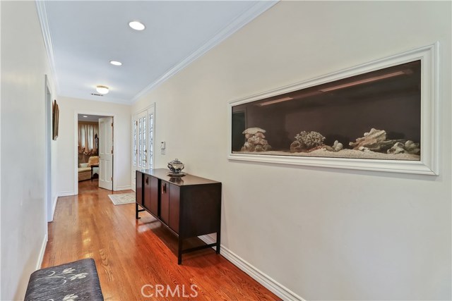 Foyer off of the main entry as you stroll past the relaxing aquarium toward the dining room
