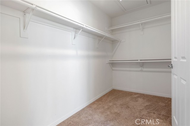 Walk-In Closet in Main Bedroom