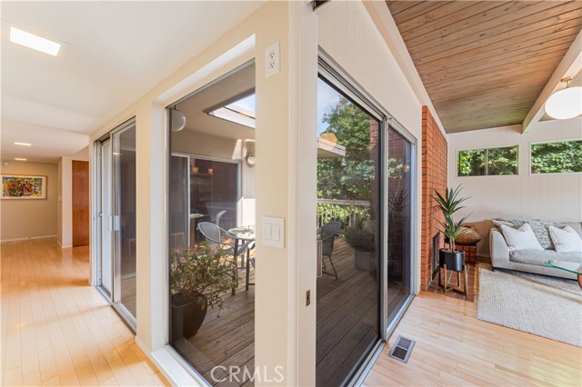 Hallway to family room