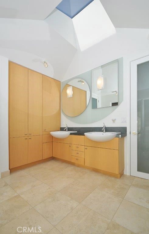 Master Bathroom with Skylight