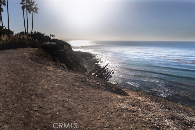 View from ocean bluff across the street