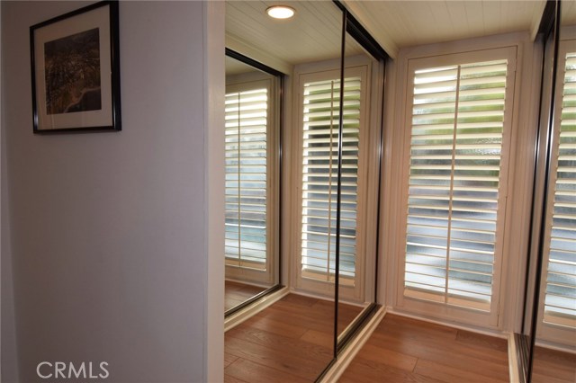 Master walk-in closet area has organizers! (sliding closet doors could be removed).