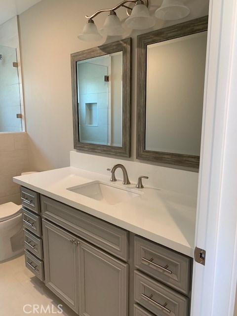 Master Bedroom vanity.