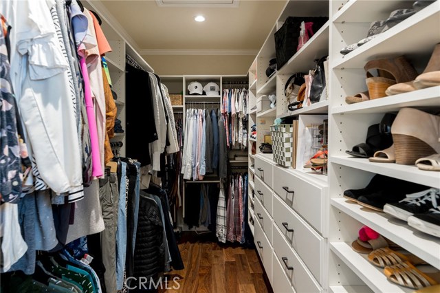 oversized master walk in master closet