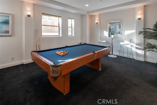 Game room - pool table included, if buyer would like