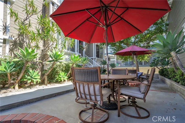 Common area patio.