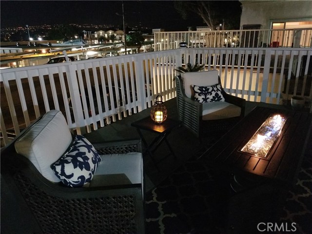 Night View from the entertainment deck