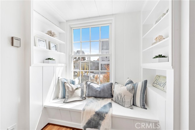 Living Room with Window Seat