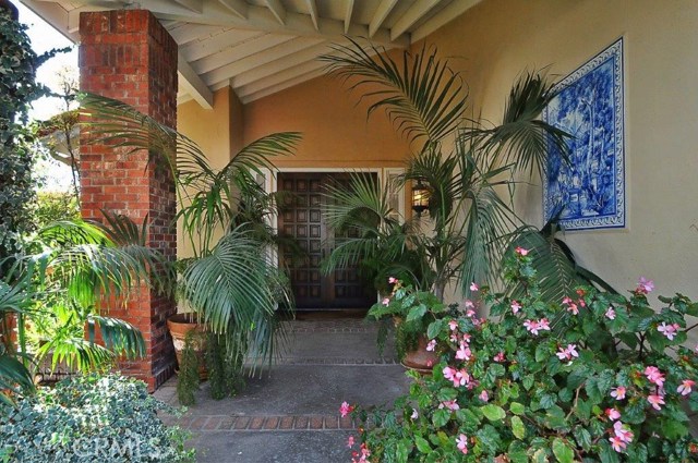 Landscaped Front Entrance