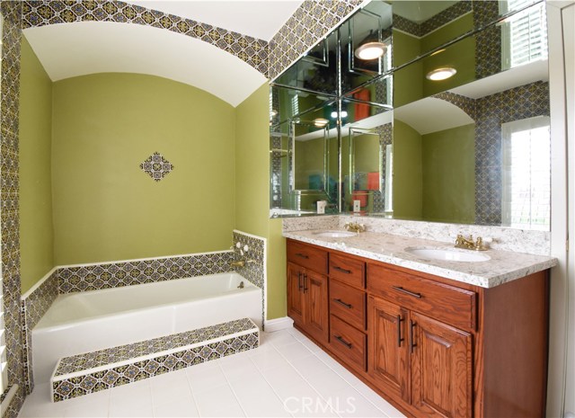 Master bathroom.