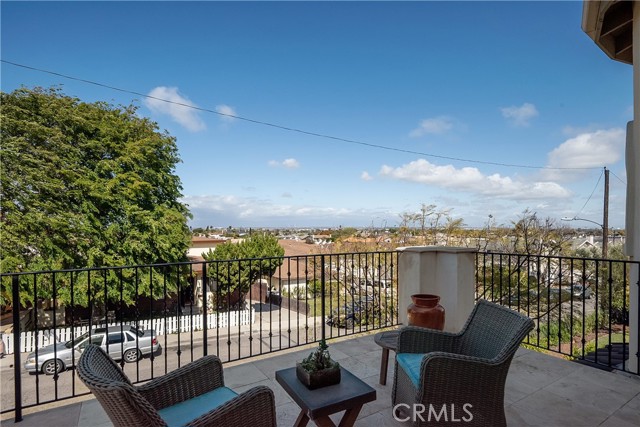 Perfect balcony off the the living area with views forever.