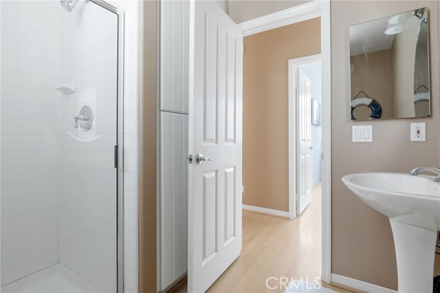 Downstairs 3/4 bathroom