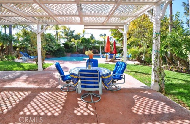 Patio is Large Enough to Host a Big Party