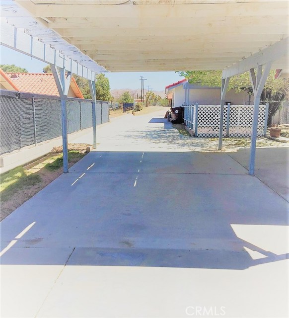 Guest house covered carport