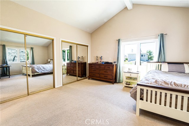 The grandest bedroom with ceiling fan, 2 abundantly large closets, plus en suite bathroom
