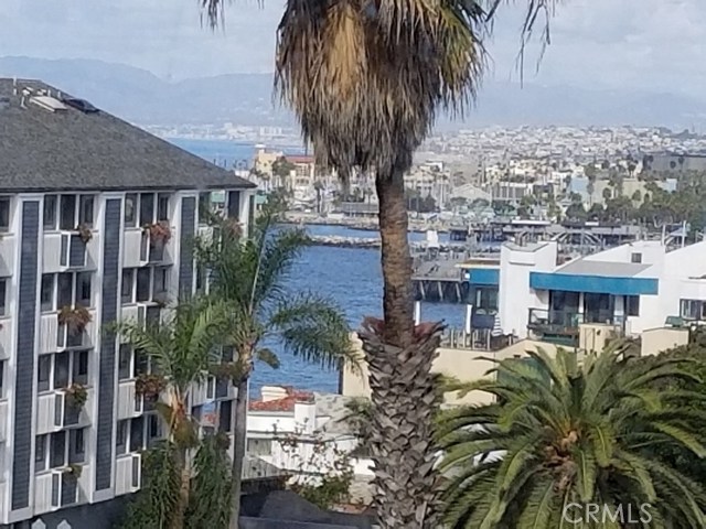 Redondo Beach harbor view from the side balcony