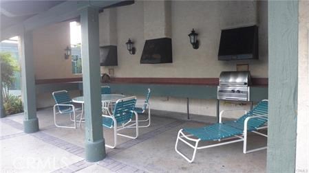 BBQ area near pool and spa BBQ area near pool and spa