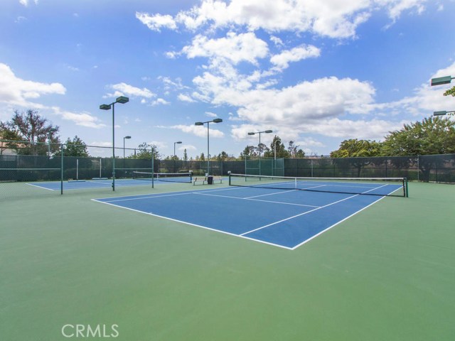 Community tennis courts