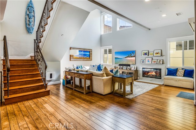 Completely Open Floor Plan feeding into the designer Living Area with Cathedral Ceilings