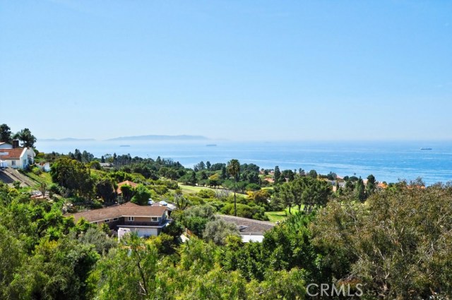 View from the deck of Catalina Island.