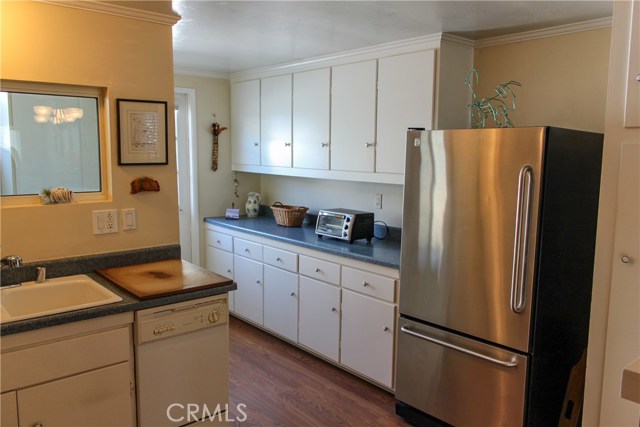 Kitchen with ample storage.