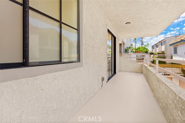 Private balcony off of Master bedroom