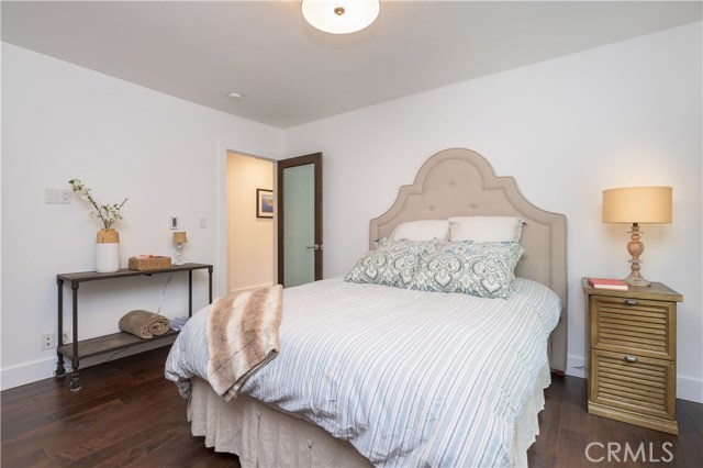 Another view of lower bedroom near laundry