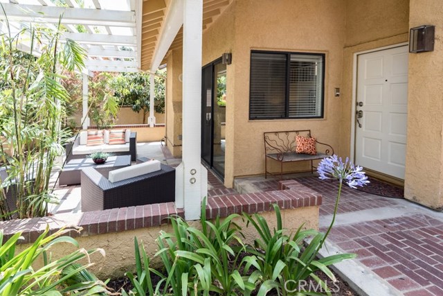 Front entry nicely landscaped