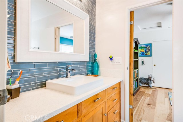 Jack and Jill bathroom