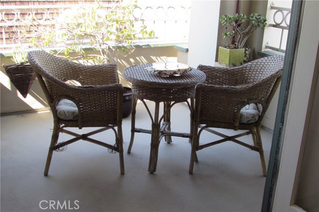 Another Private Patio with Ocean View