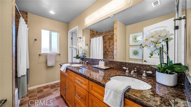 Bathroom next to Living room