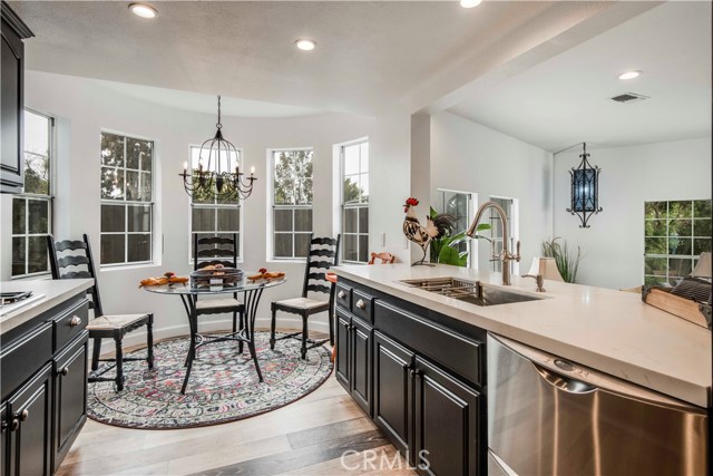 Sip your coffee in the breakfast nook