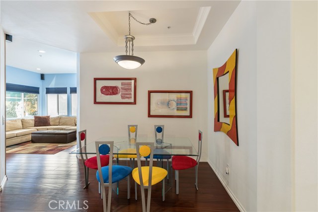 Formal Dining w/ Coffered Ceilings