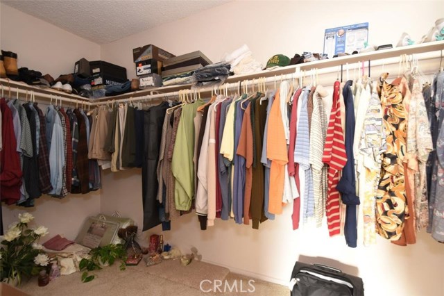 Walk-in Closet in Master Bedroom