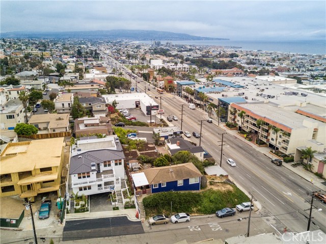 View of the Palos Verdes Hills from Rooftop Deck