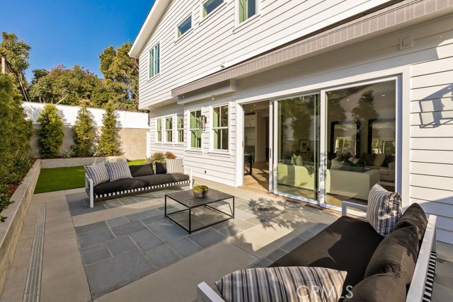 Just enough for entertaining and/or private relaxation