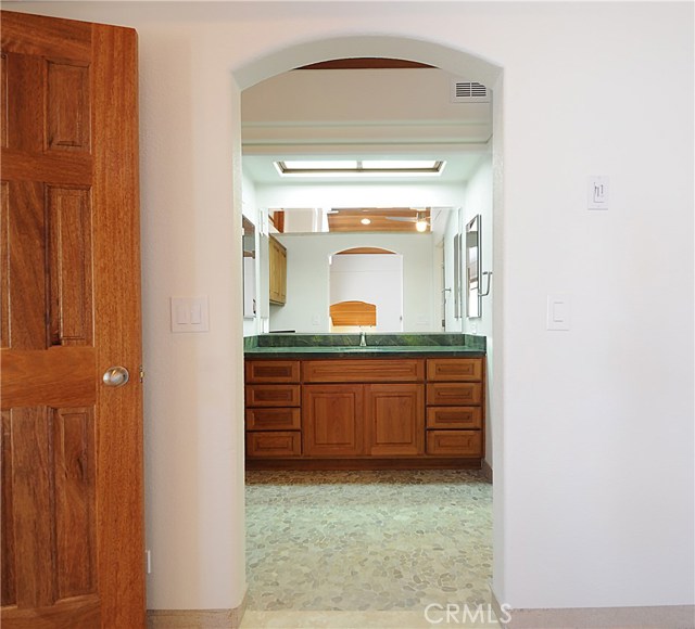 Master into Master bath