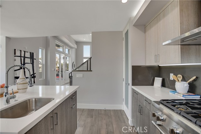 KITCHEN SS RANGE AND HOOD