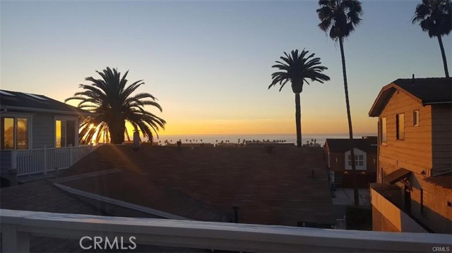 Ocean View Sunset from the Upstairs Bedroom over the Garage