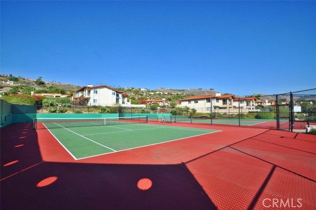 Community tennis courts