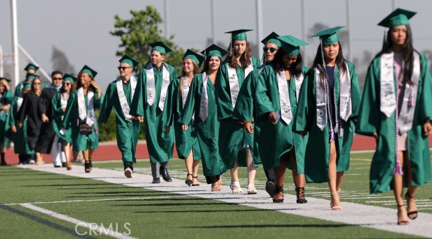 Graduates from Murrieta Mesa High School